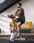 Klappbarer Heimtrainer (X-Bike) für Einsteiger