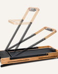 Klappbares Z-Laufband aus Holz (Eiche) mit App-Kompatibilität