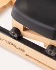 Klappbares Wasserrudergerät aus Eichenholz mit App-Kompatibilität SP-WR-1900-iE SportPlus