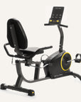 Liegeheimtrainer mit App-Steuerung & 8 kg Schwungmasse SP-RB-9500-iE SportPlus Black/Sun