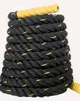 Battle Rope mit Durchmesser 3,8 cm SP-BR-009-015 SportPlus 9 m - gelb