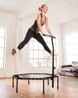 Faltbares Fitness Trampolin mit klappbaren Standbeinen SP-T-111F-R SportPlus