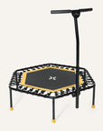 Höhenverstellbares Fitness Trampolin SP-T-110 SportPlus Gelb