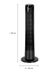 Turmventilator "Tower Fan Basic" by Tecvance SP-VT-101 SportPlus