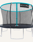 TÜV SÜD GS zertifiziertes Gartentrampolin 366 cm mit patentierter Rahmenkonstruktion SP-T-366 SportPlus Blau
