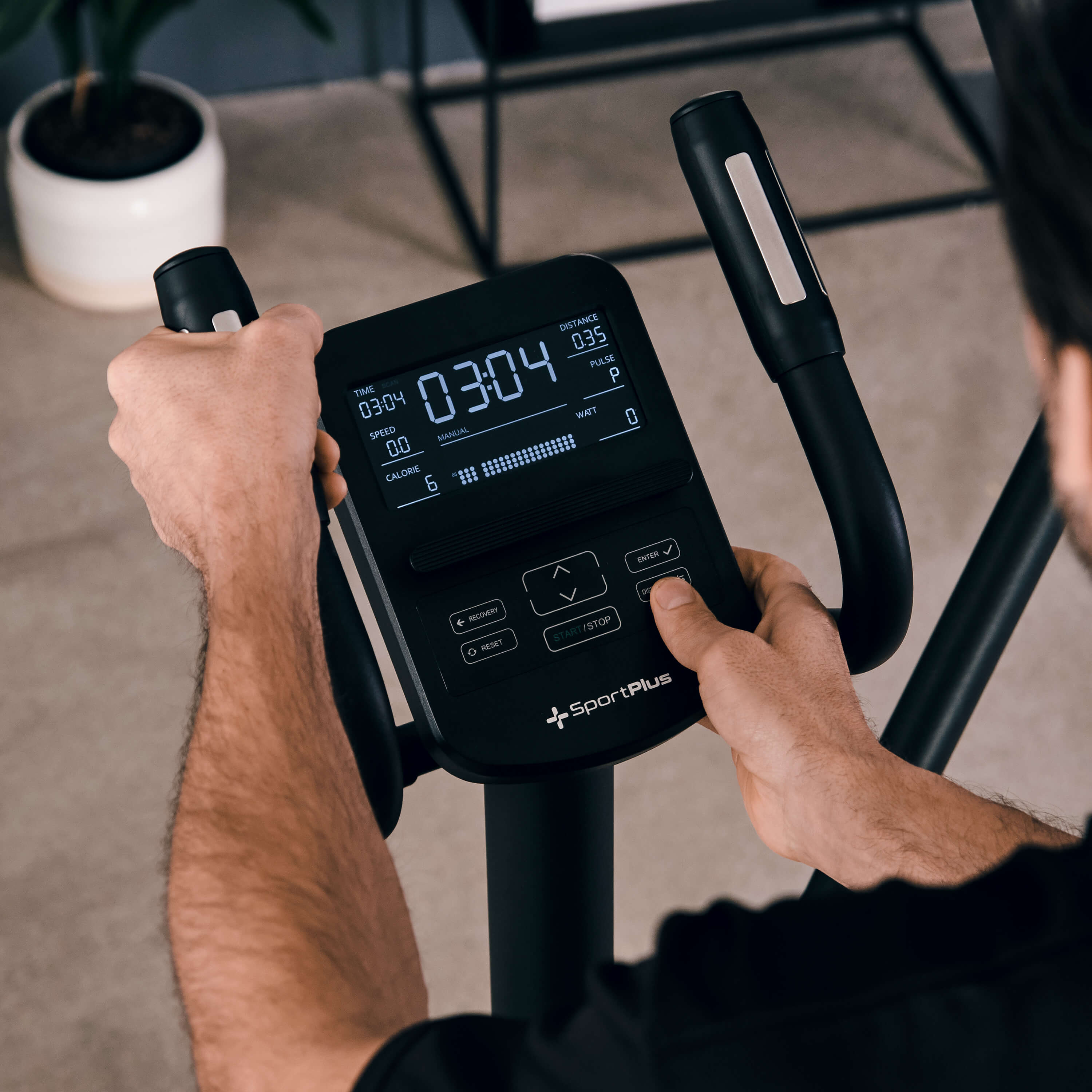 SportPlus_Design_Crosstrainer_Display_Tablethalterung_SP-ET-9910-IE
