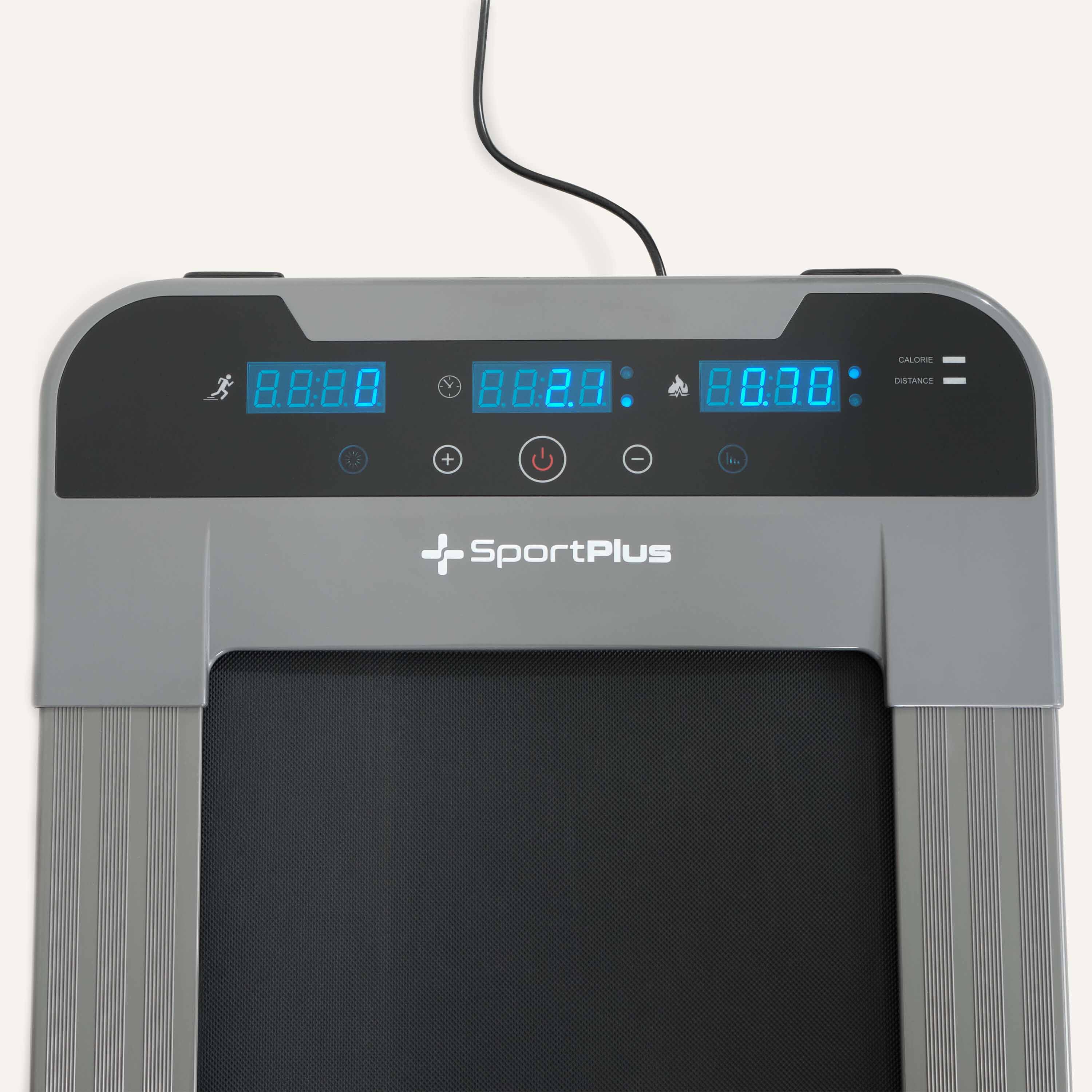 SportPlus Walkingband bis 6 km/h mit App-Kompatibilität SP-TM-1100-iE Display