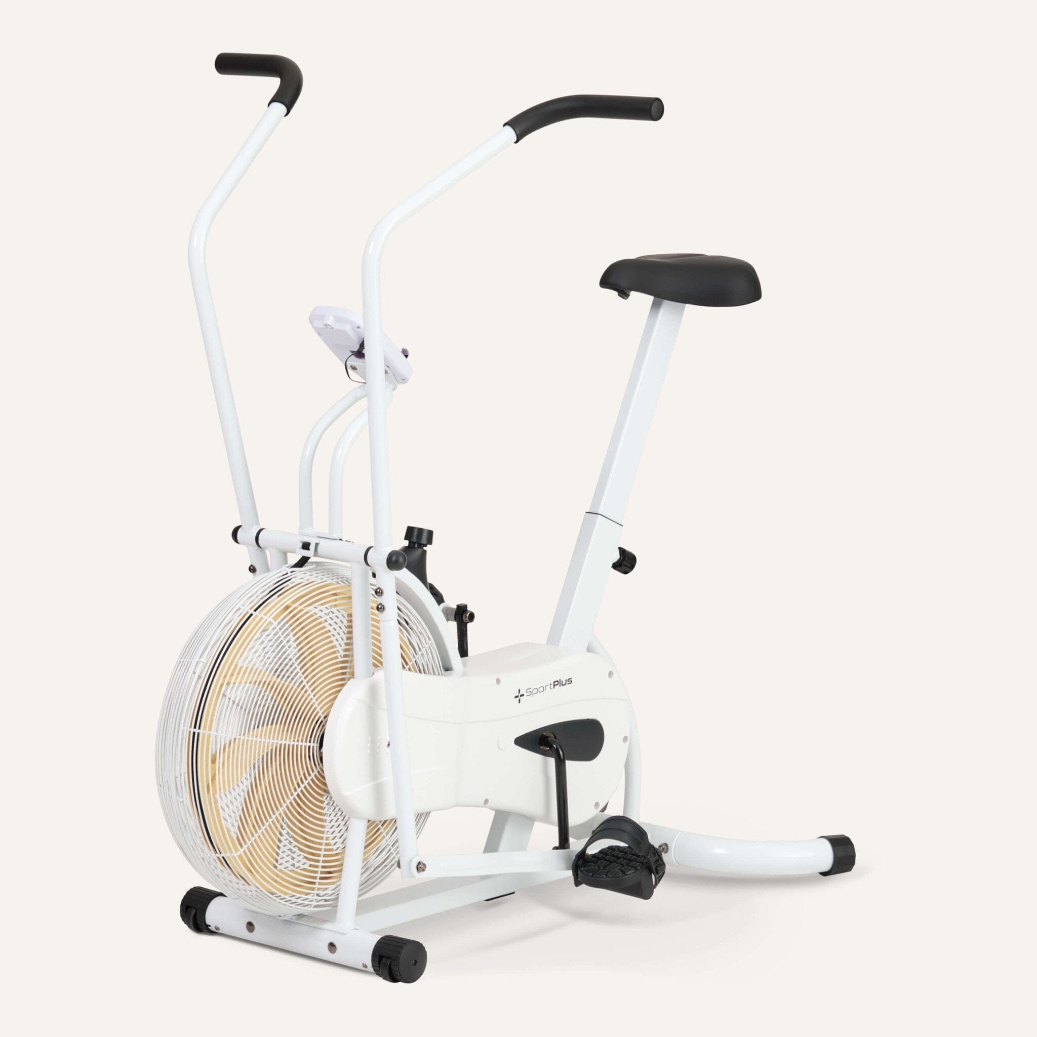 Air Bike mit großem Windrad & App-Kompatibilität SP-FB-1100-iE SportPlus Snow/Sun 