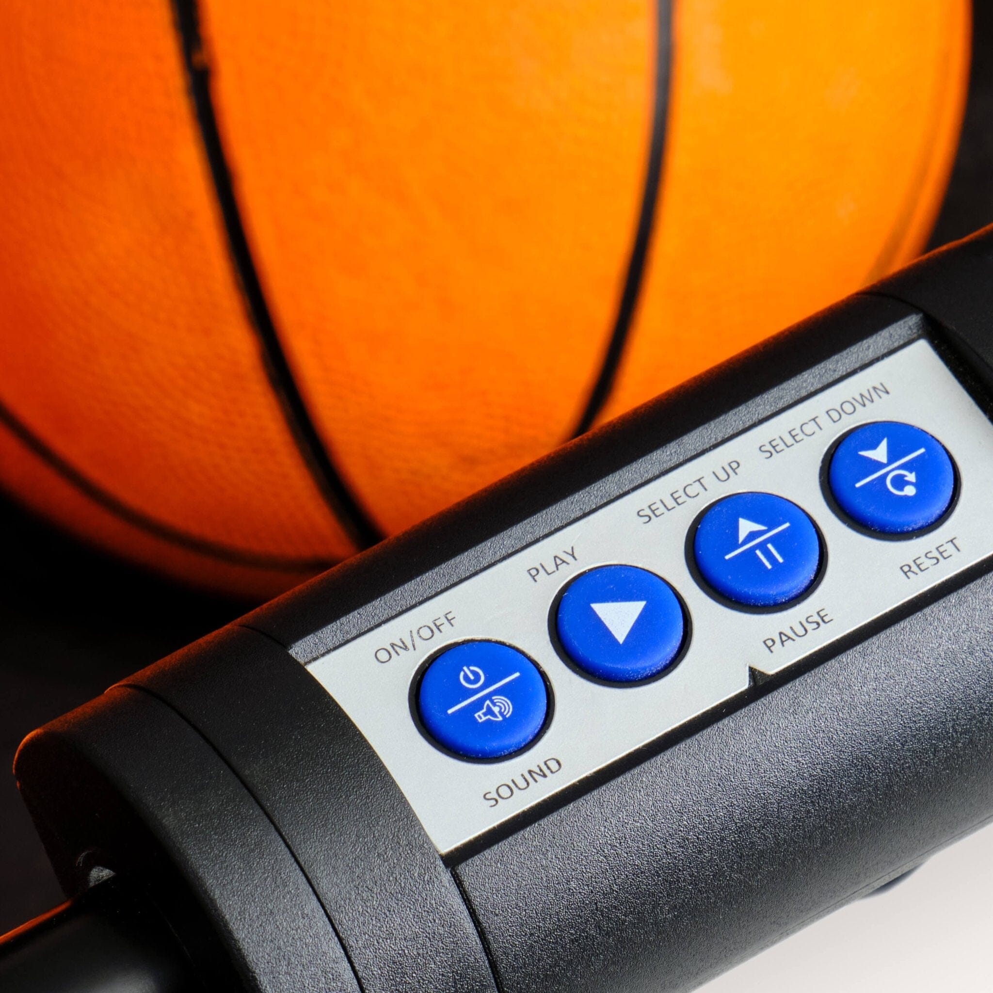 Basketballautomat inkl. 4 kleinen Basketbällen, Pumpe &amp; elektronischem Punktezähler SP-BS-100 SportPlus 