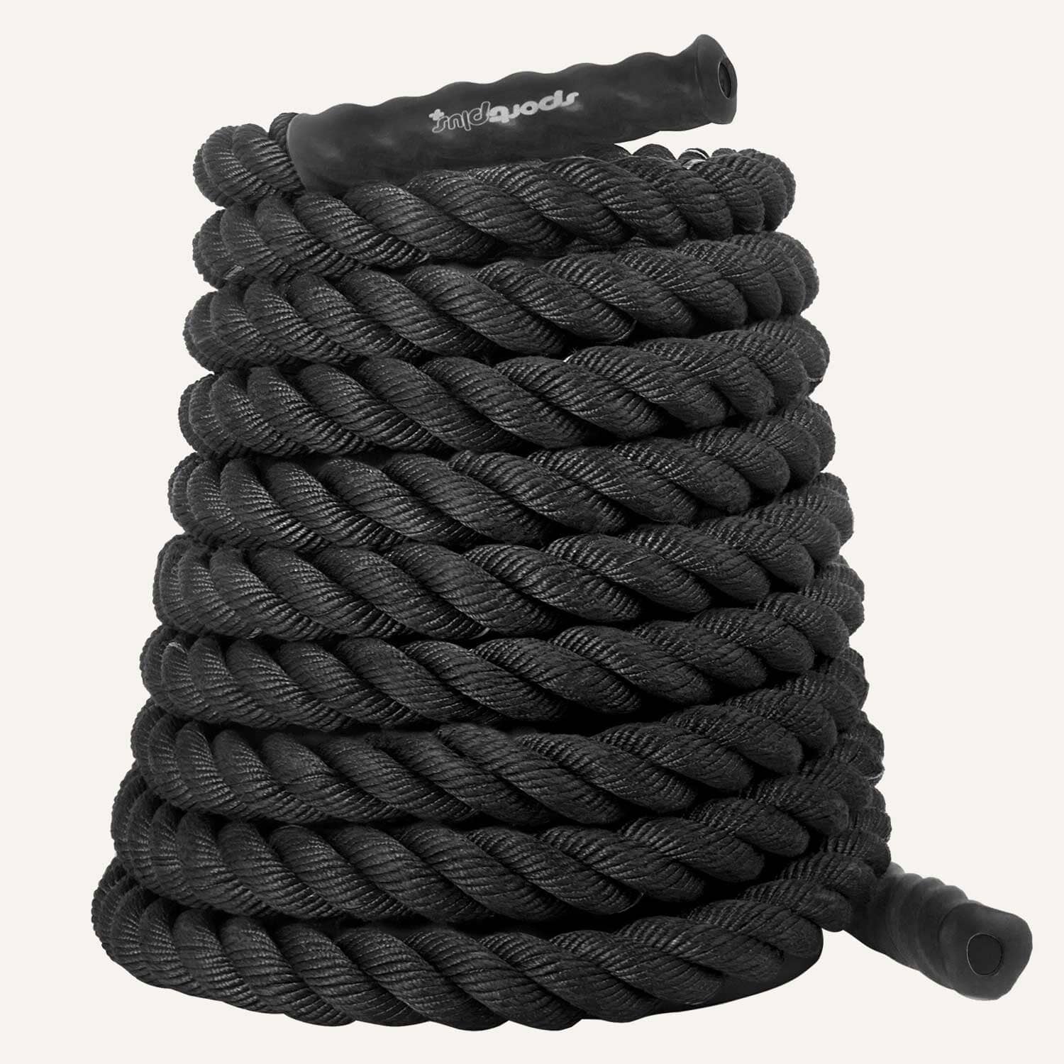 Battle Rope mit Durchmesser 3,8 cm SP-BR-009-015 SportPlus 15 m - schwarz
