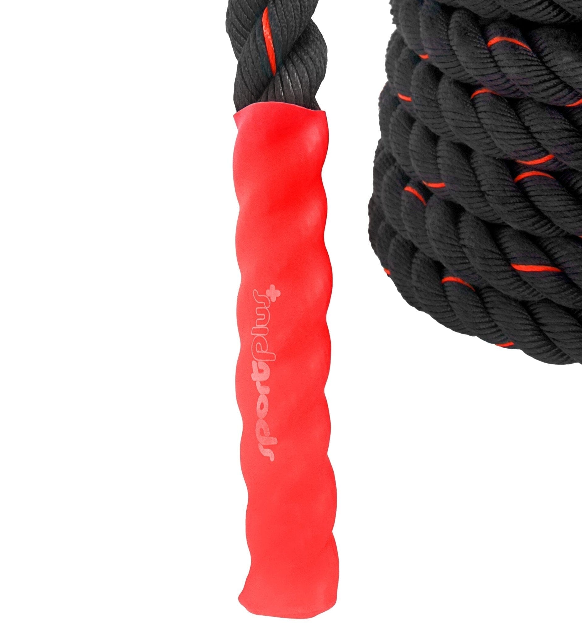 Corde ondulatoire d'entraînement 12 m - Noir, Rouge - Corength - Décathlon