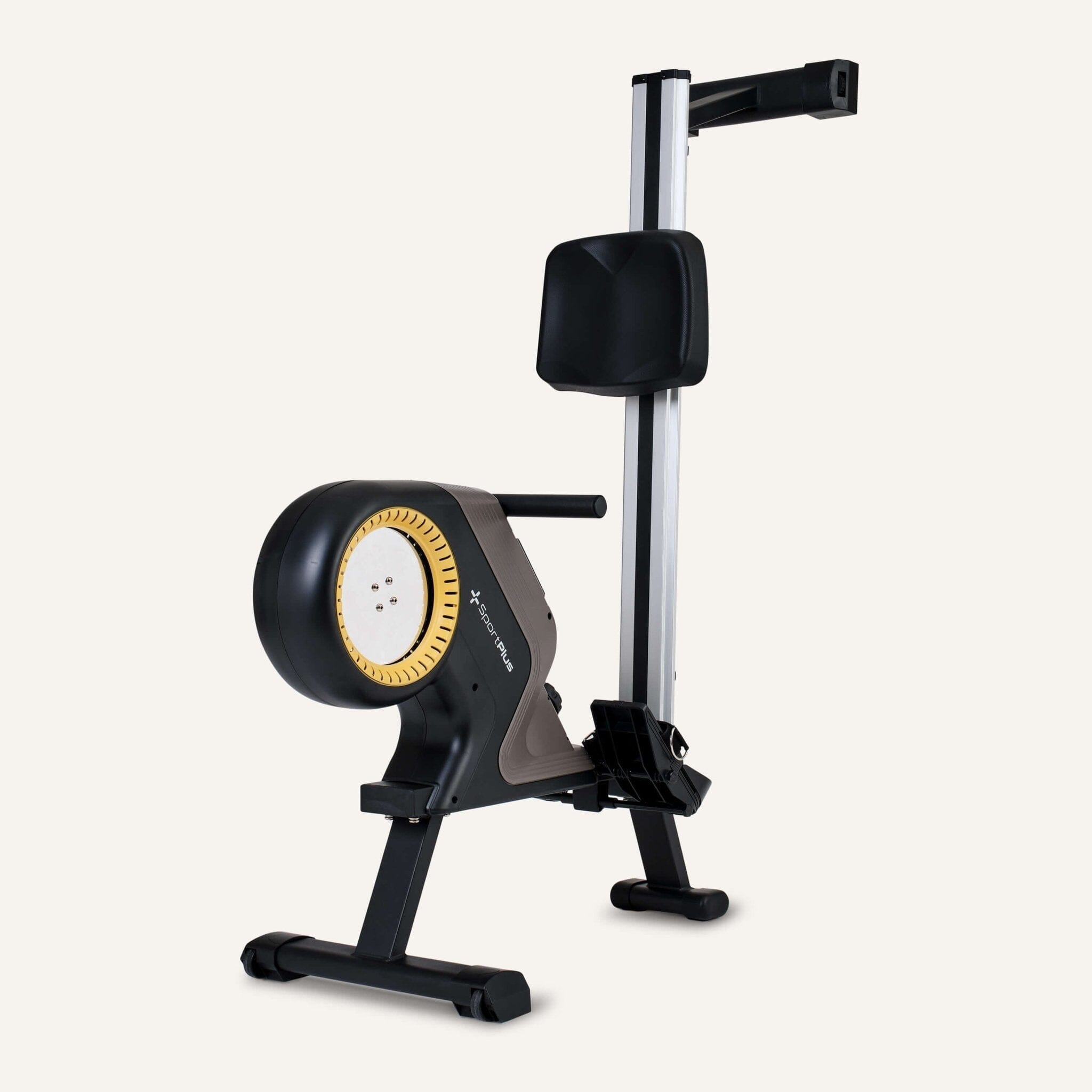 Máquina de remo Merax Máquina de remo plegable para fitness con 8 niveles  de resistencia magnética y pantalla LCD, peso máximo del usuario 150 kg
