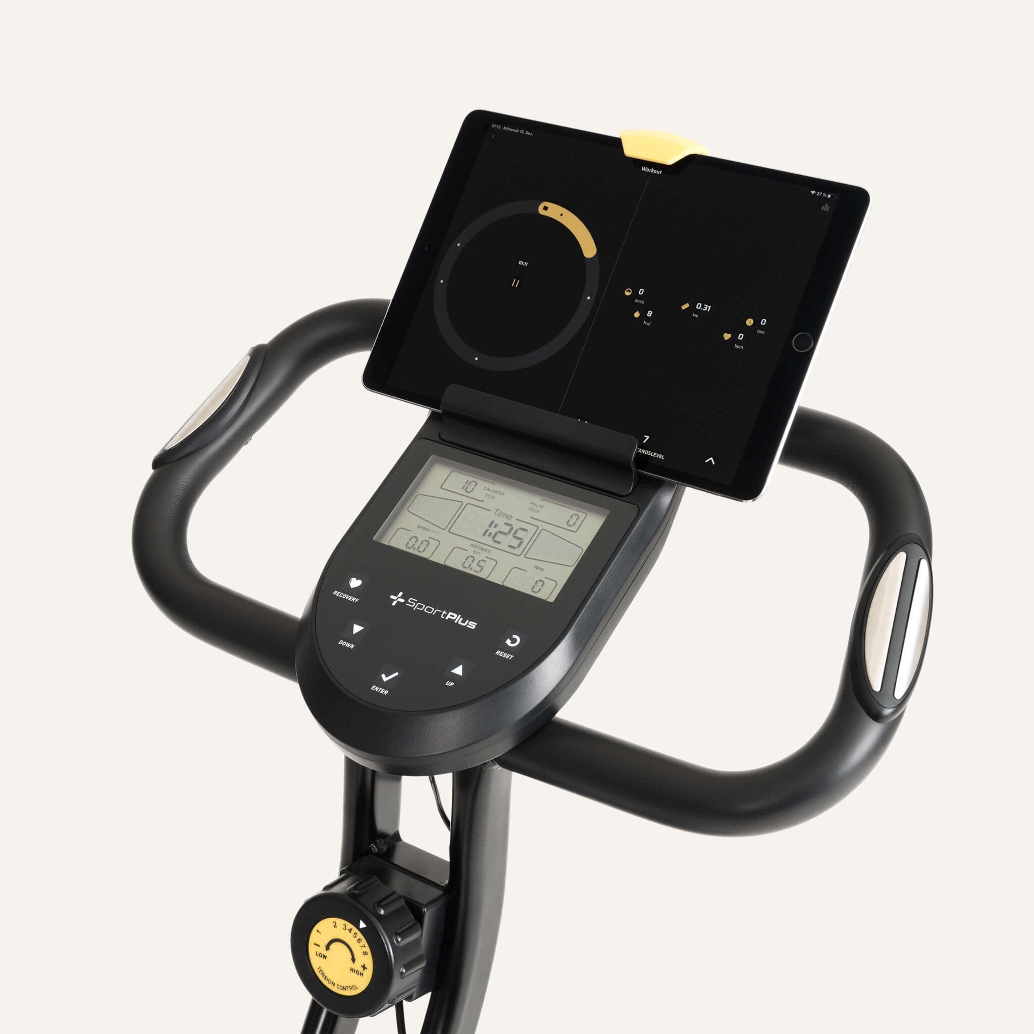 Klappbarer Heimtrainer (X-Bike) mit App-Kompatibilität SP-HT-1200-iE SportPlus 