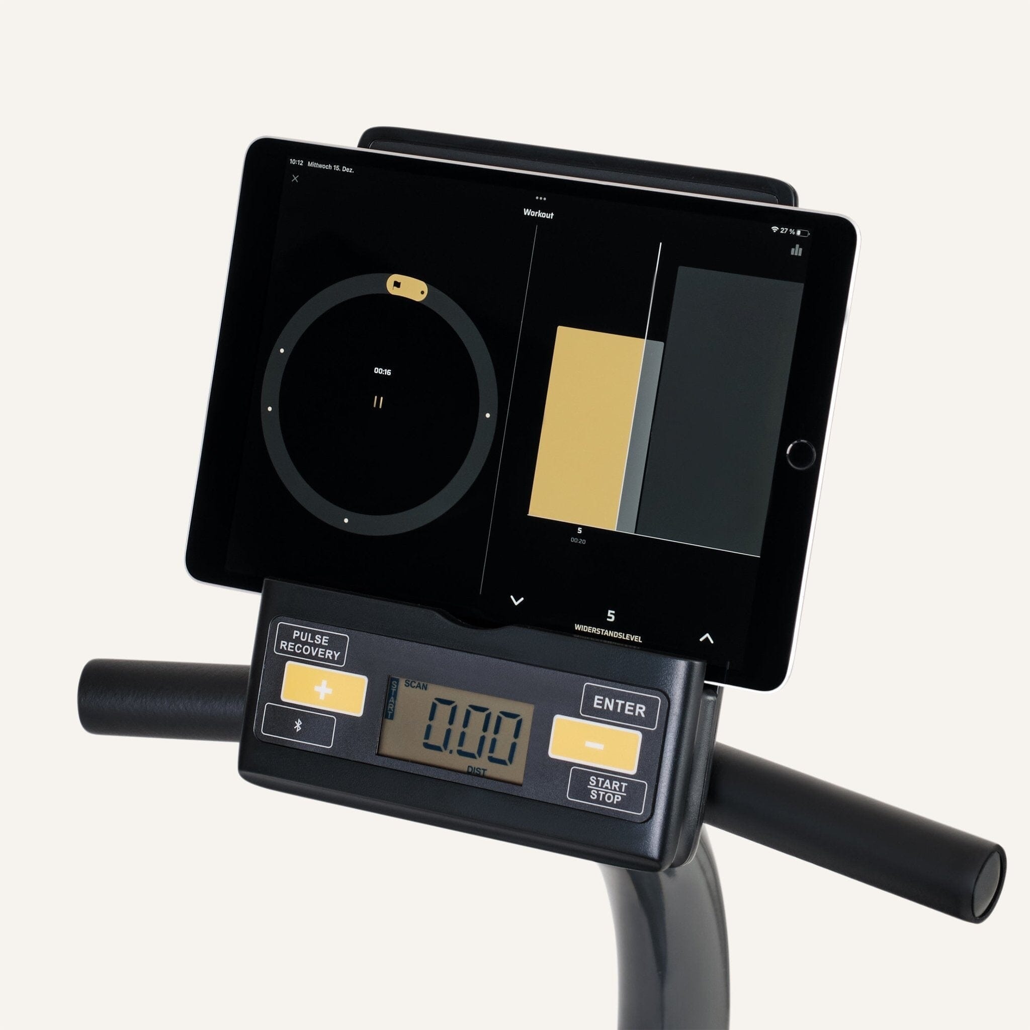 Liegeheimtrainer mit App-Steuerung & 8 kg Schwungmasse SP-RB-9500-iE SportPlus