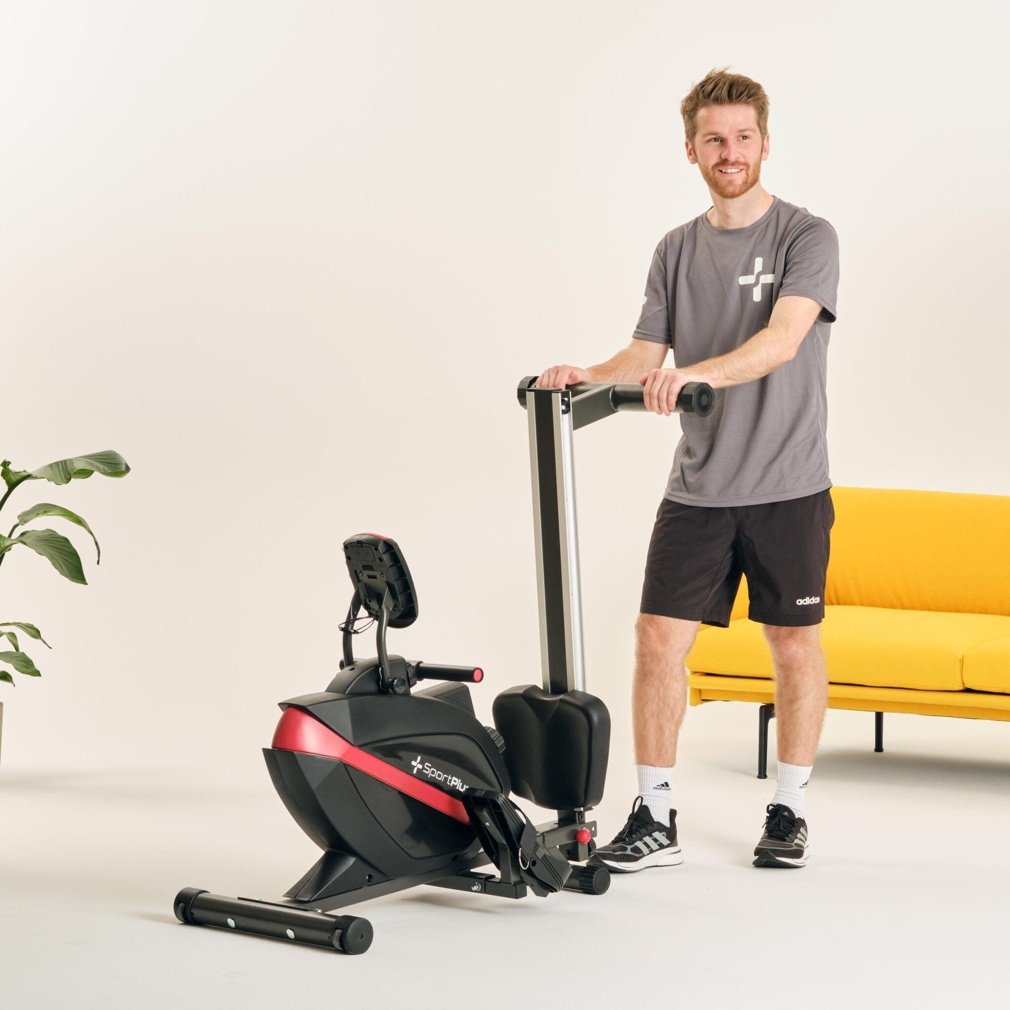 Rudergerät für zuhause mit 8 Stufen SP-MR-008 SportPlus