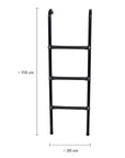 Trampolin Leiter mit 3 Stufen für Einstiegshöhe bis 100 cm SP-T-305-L SportPlus Ersatzteile 