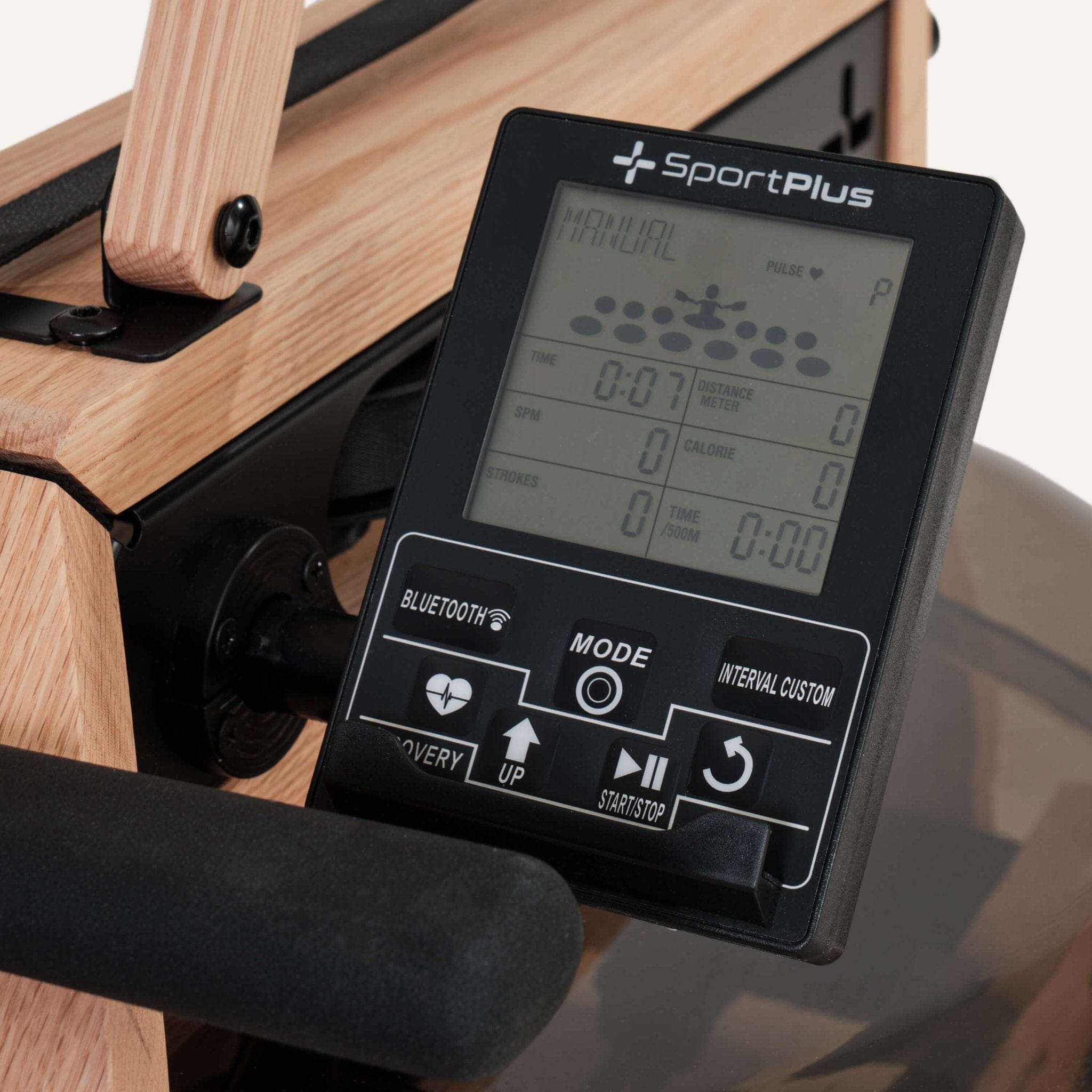 Holz Wasser-Rudergerät Wood Champion Rower II Ruderzugmaschine Water  Resistance System klappbar Bluetooth